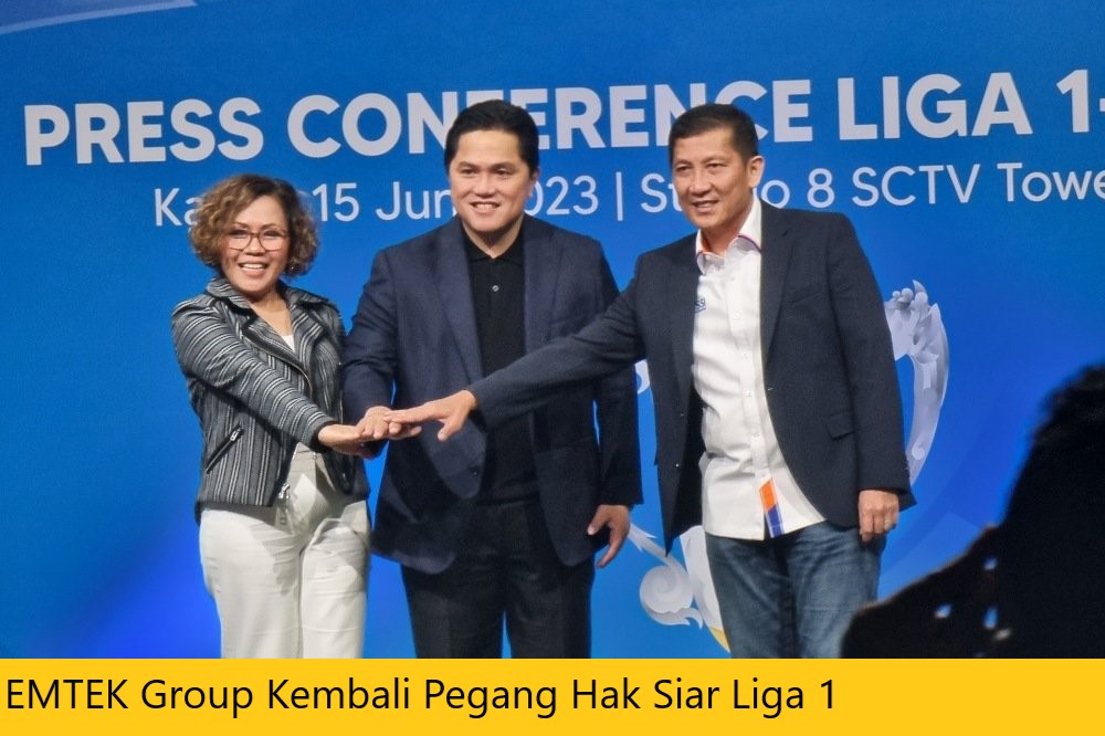 EMTEK Group Kembali Pegang Hak Siar Liga 1